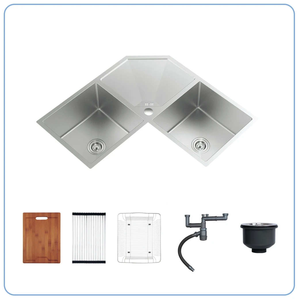 Ảnh CHẬU RỬA BÁT 2 HỐ NOBINOX LIKEN NL700 2