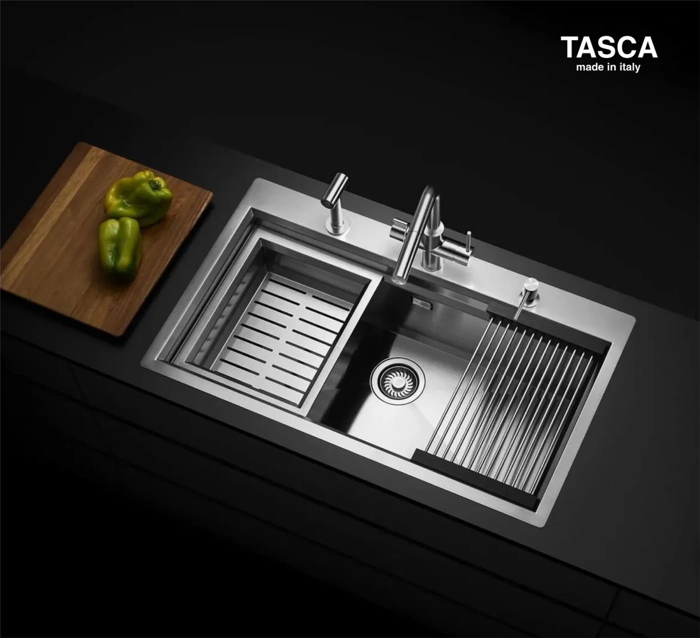 Ảnh CHẬU RỬA BÁT 1 HỐ TASCA STEP NT685T 2
