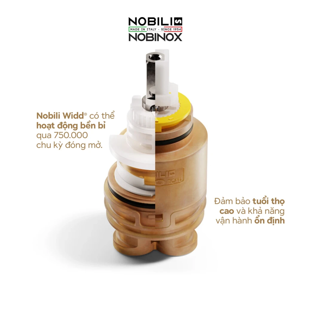 Công nghệ sản xuất vòi rửa bát dây rút NOBILI MANIA NB217B