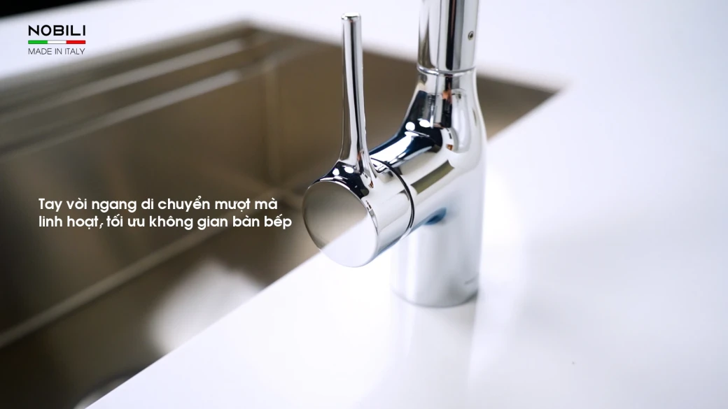 Điểm nổi bật của vòi rửa bát dây rút NOBILI MANIA NB305C