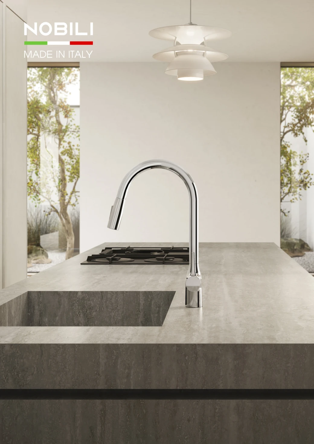 Công nghệ sản xuất vòi rửa bát dây rút NOBILI MANIA NB305C