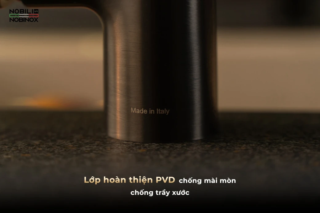 Điểm nổi bật của vòi rửa bát dây rút NOBILI MANIA NB308G