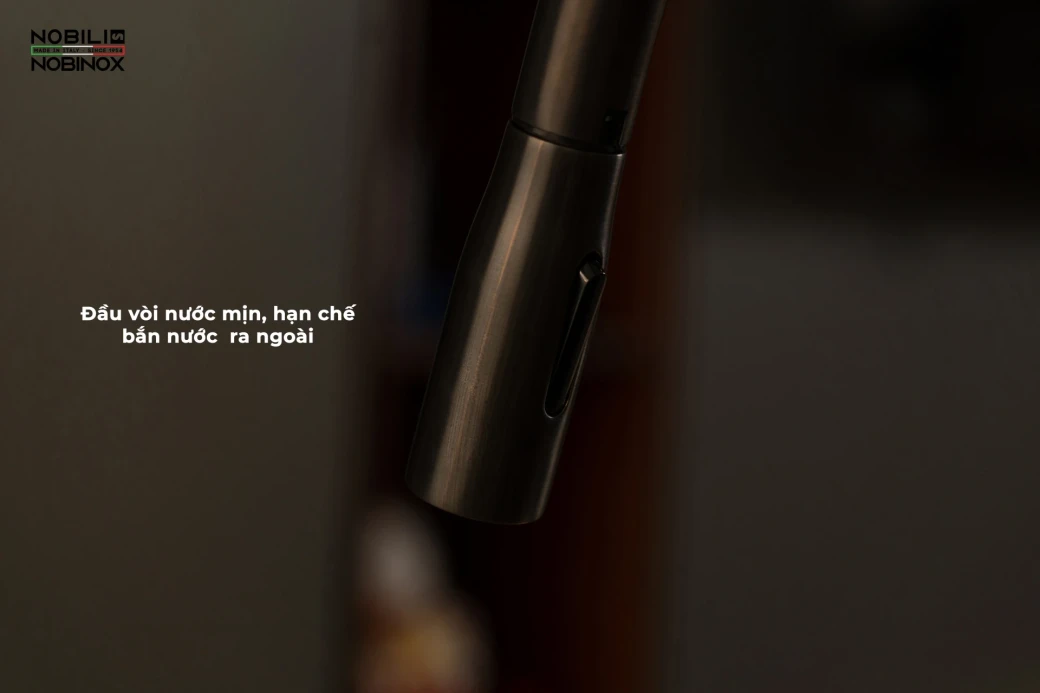 Điểm nổi bật của vòi rửa bát dây rút NOBILI MANIA NB308G