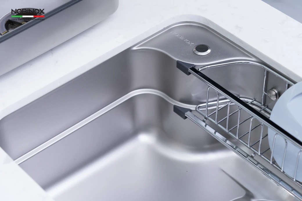 chậu rửa bát 1 hố NOBINOX LIRA NJ588D