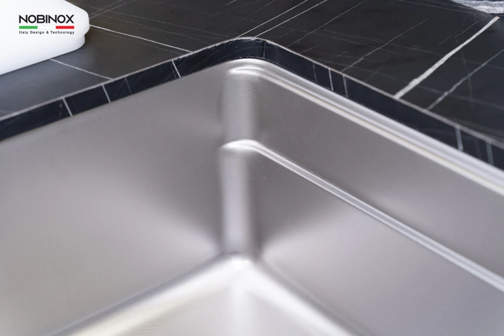 chậu rửa bát 1 hố NOBINOX ARVO V676