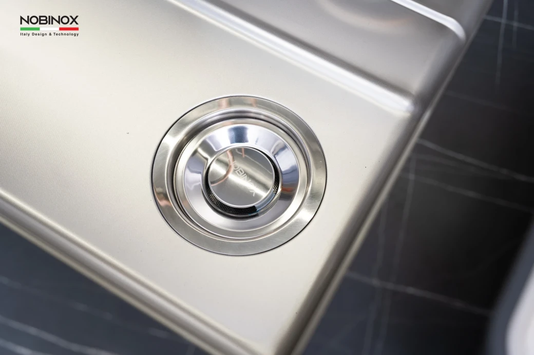 chậu rửa bát 1 hố NOBINOX ARVO V676