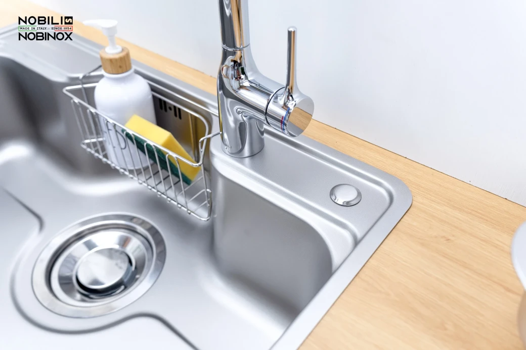Đặc điểm nổi bật của chậu rửa bát 1 hố NOBINOX LIKEN NL724D