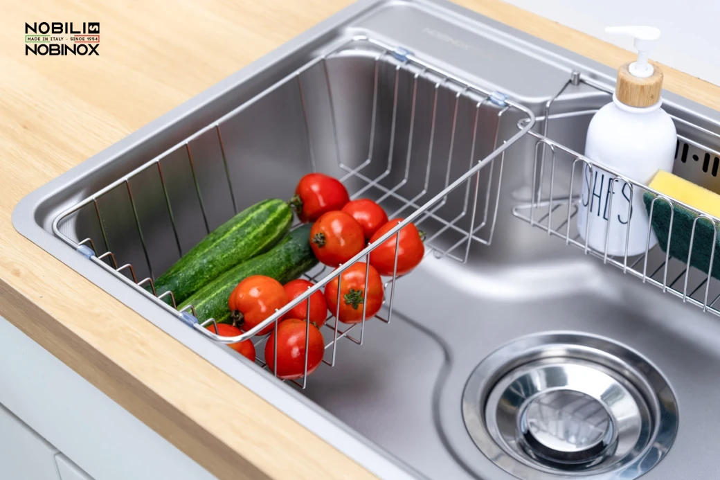 Đặc điểm nổi bật của chậu rửa bát 1 hố NOBINOX LIKEN NL724D