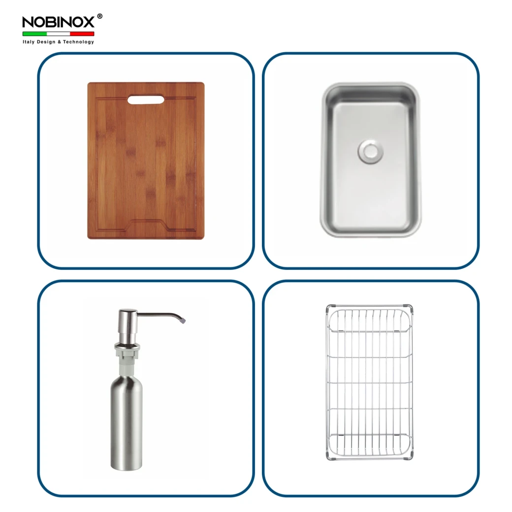 Đặc điểm nổi bật của chậu rửa bát 1 hố NOBINOX LIKEN NL724D
