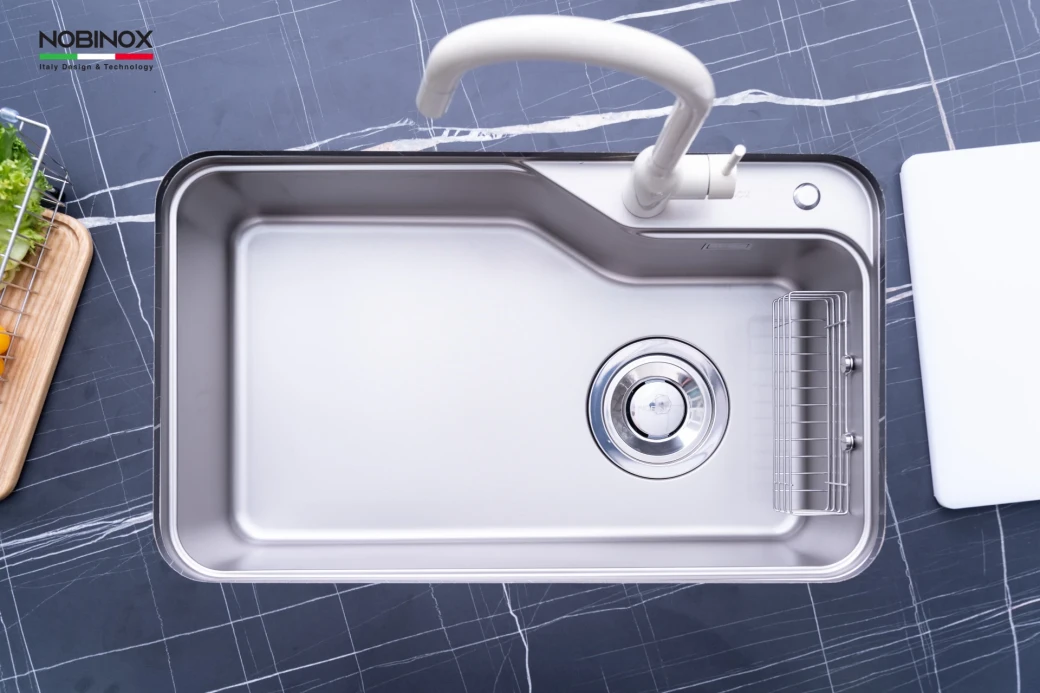 Chậu rửa bát 1 hố Nobinox Nova A182