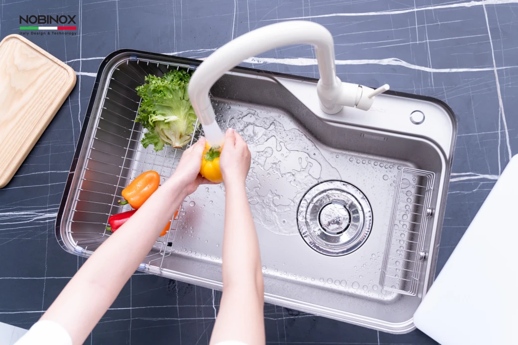 Một tháng sống cùng chậu rửa bát 1 hố bát rác lệch... - image 2