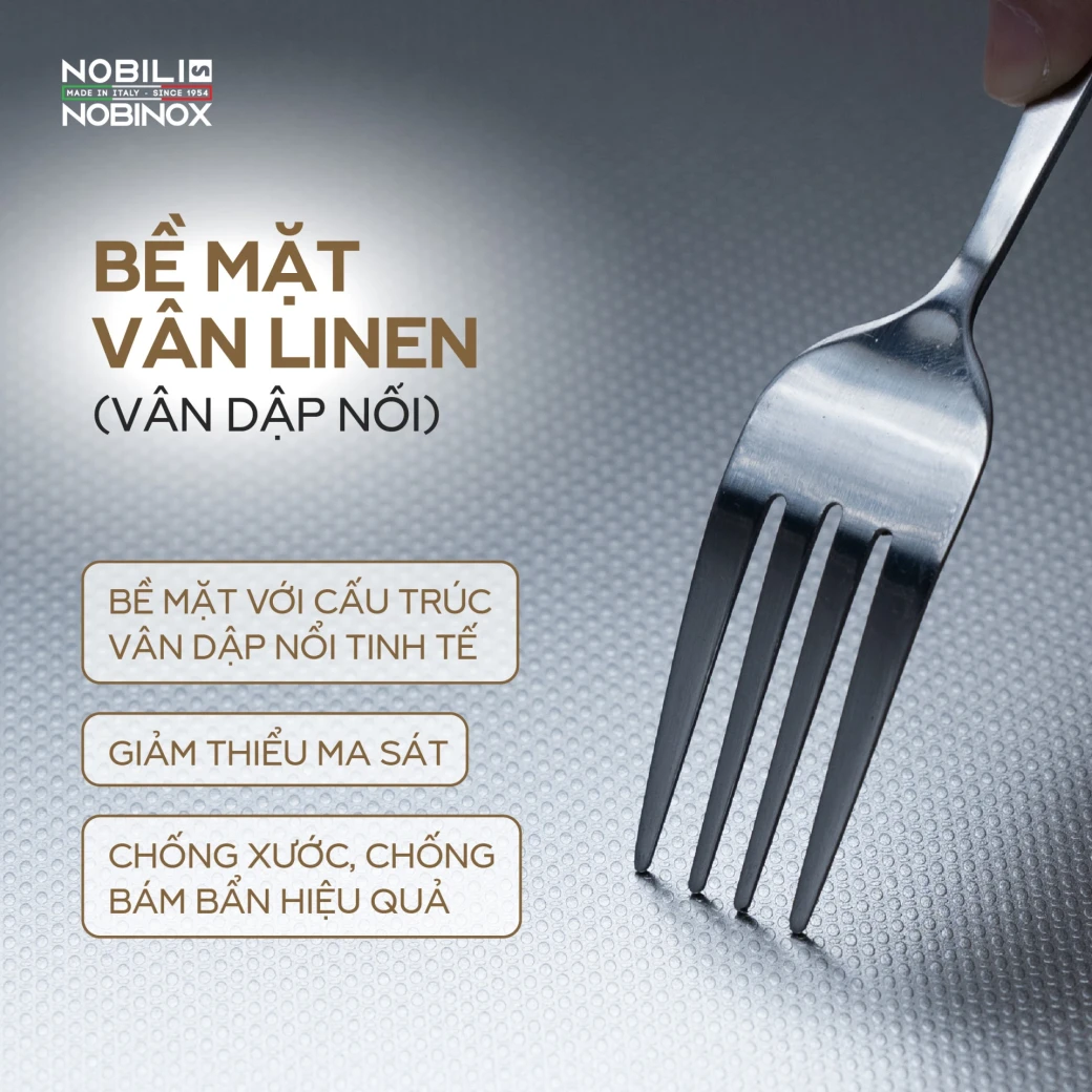 Công nghệ chậu rửa bát 1 hố NOBINOX LIKEN NL724D