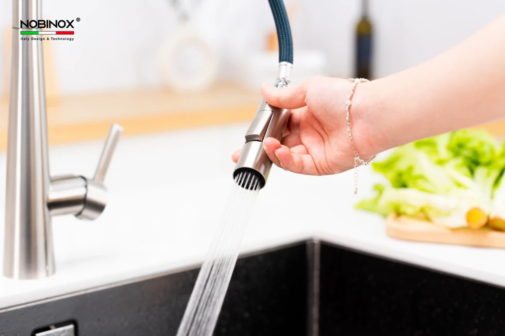 vòi dây rút NOBINOX WINTO NX501