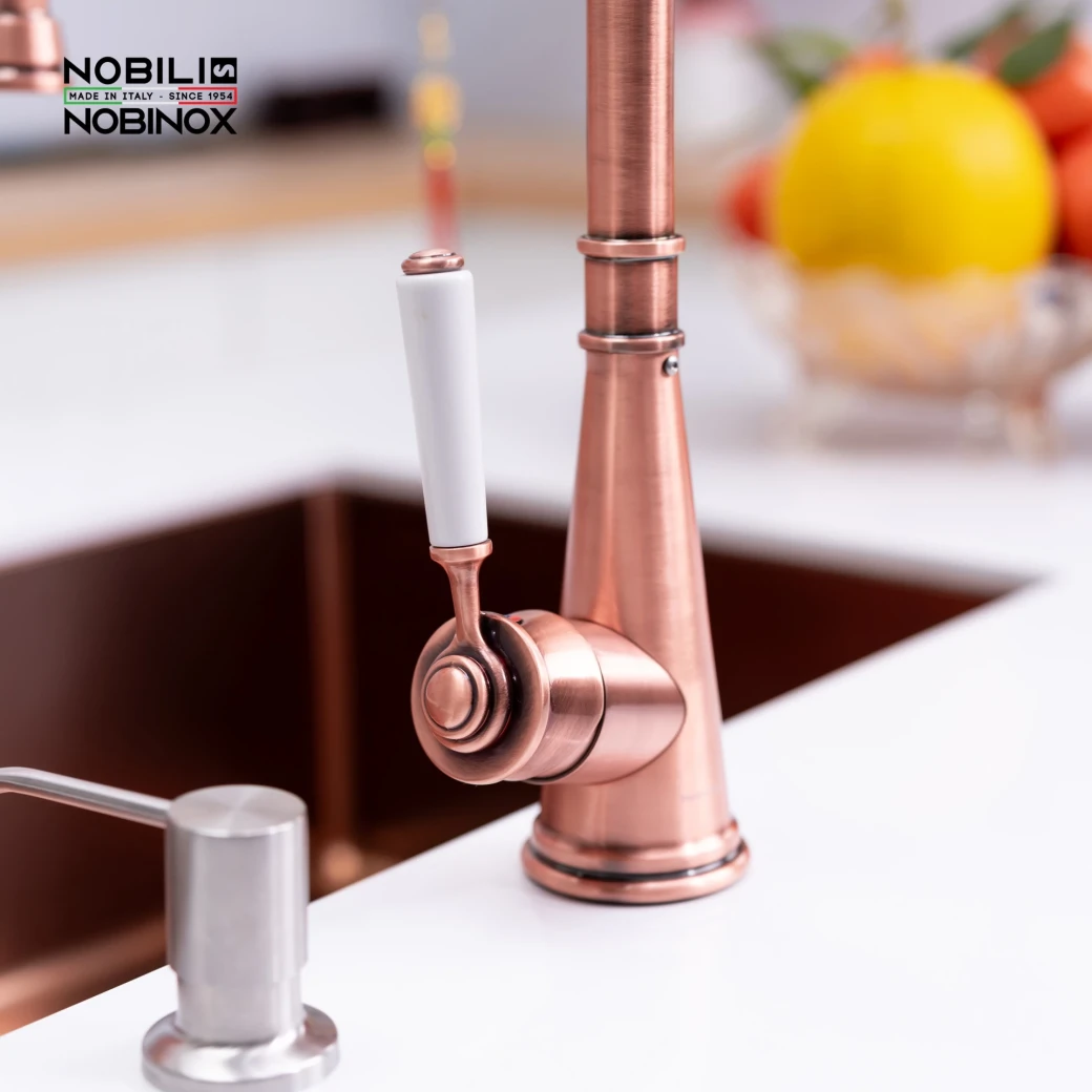 vòi rửa bát phong cách cổ điển NOBILI CHARLIE NB255C