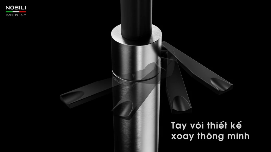 Vòi rửa bát cần mềm NOBILI HERON NB228... - image 5