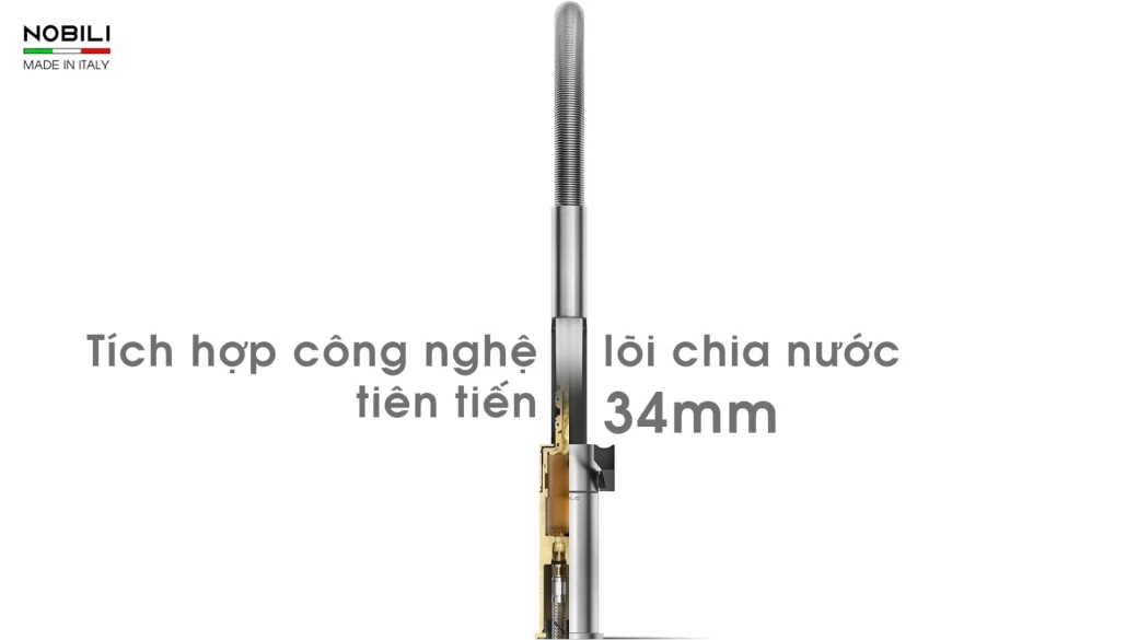 Vòi rửa bát cần mềm NOBILI LIKID NB880... - image 12