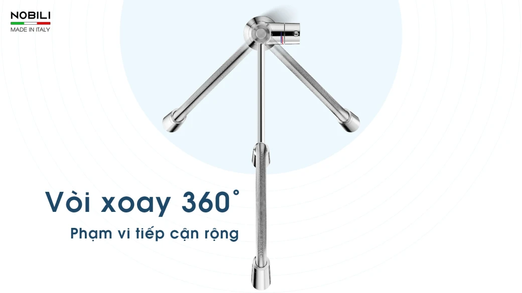 Vòi rửa bát cần mềm NOBILI LEVANTE NB303... - image 5