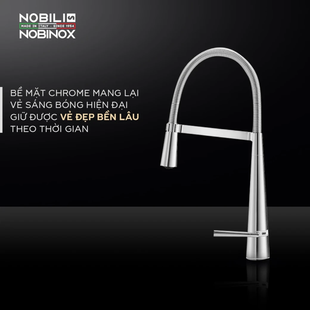 Vòi rửa bát cần mềm NOBILI LIKID NB880... - image 10