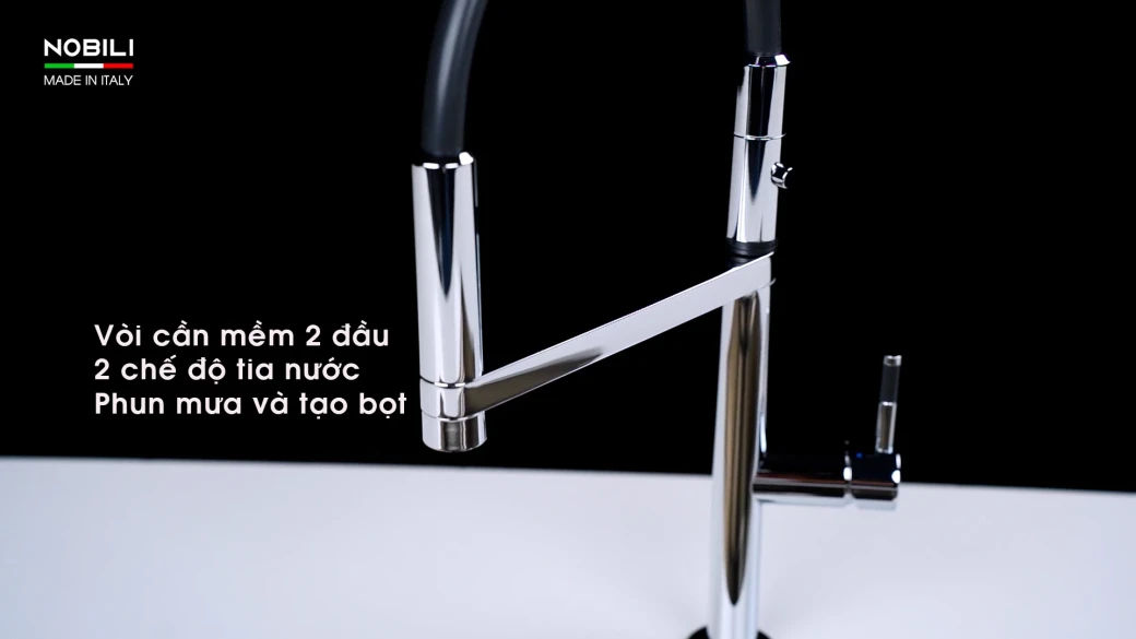 Vòi rửa bát cần mềm NOBILI MOVE NB133S... - image 2