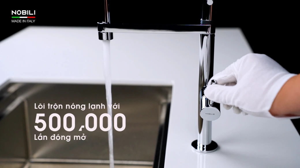Vòi rửa bát cần mềm NOBILI MOVE NB133S... - image 9
