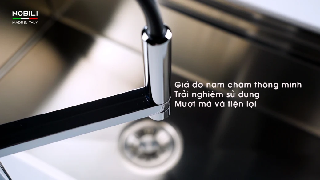 Vòi rửa bát cần mềm NOBILI MOVE NB133S... - image 3