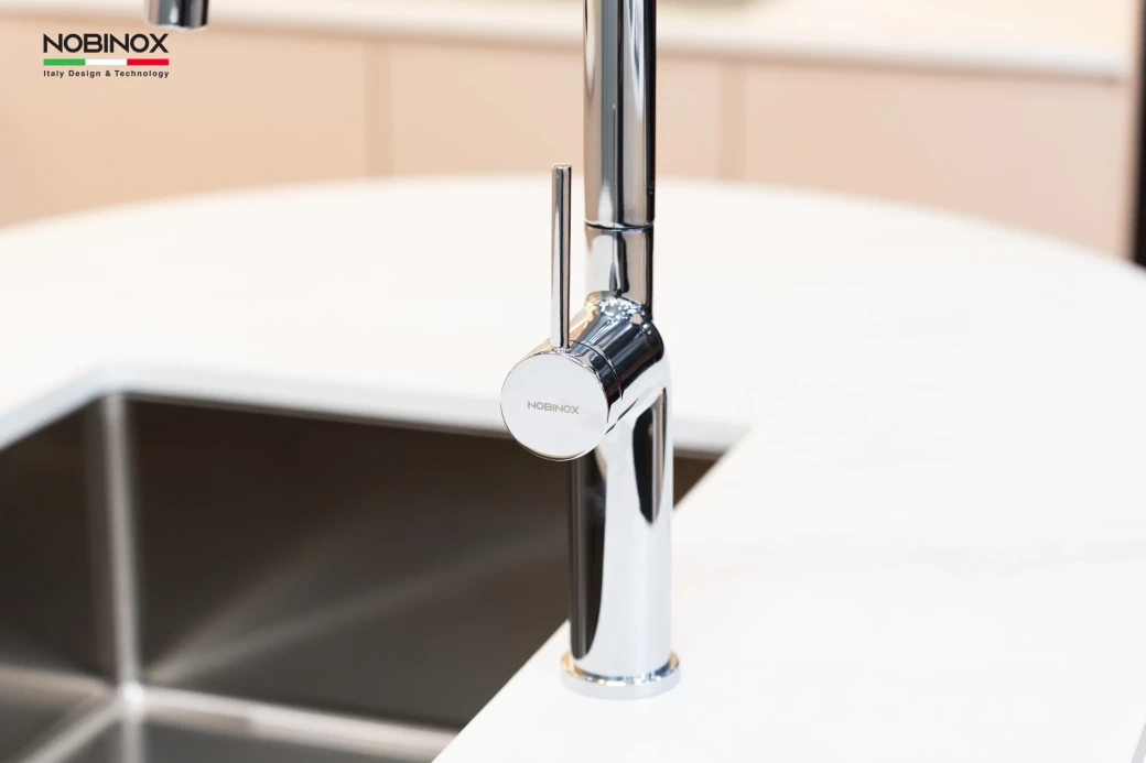 vòi rửa bát dây rút NOBINOX ADORA NX990