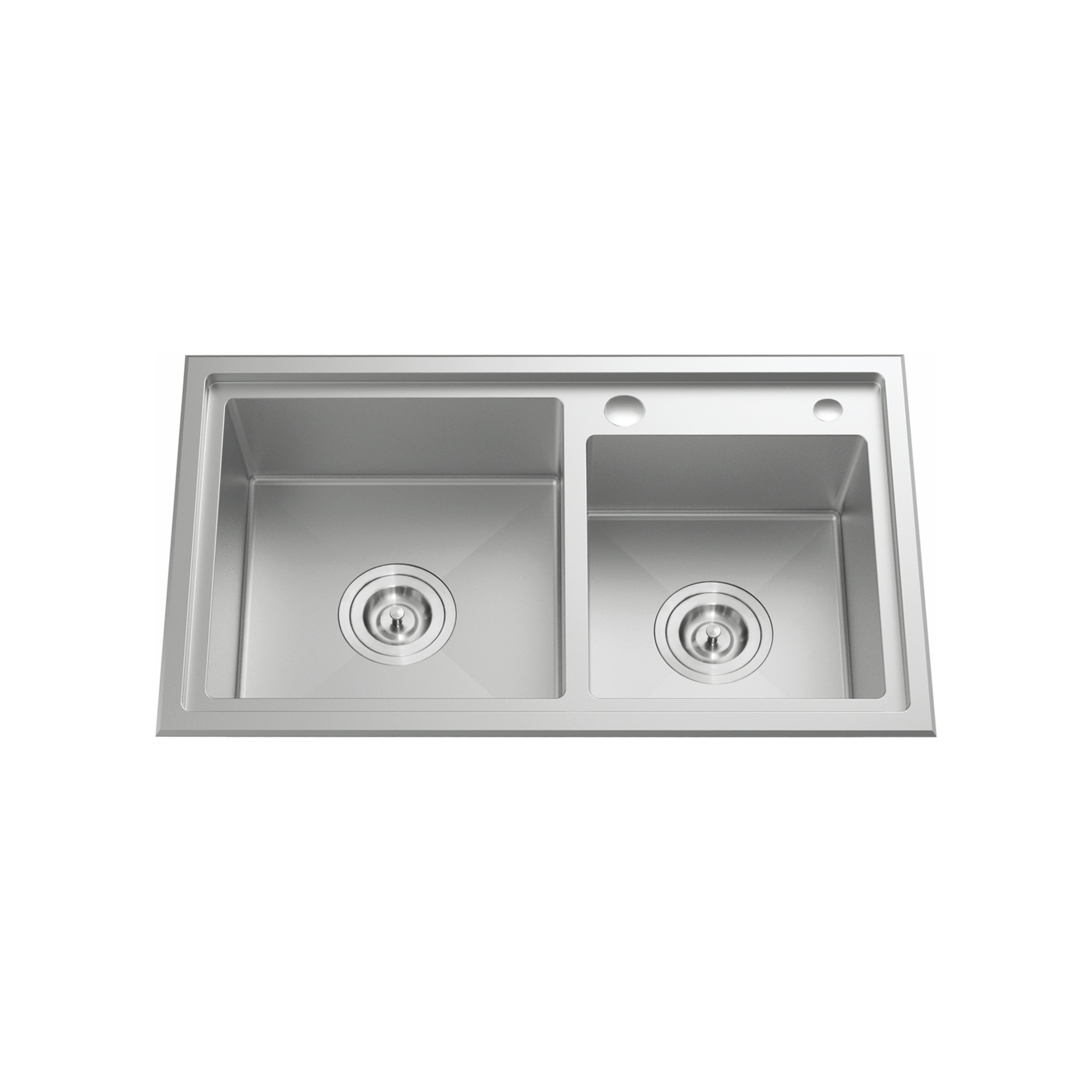CHẬU RỬA BÁT 2 HỐ NOBINOX LIKEN NL786