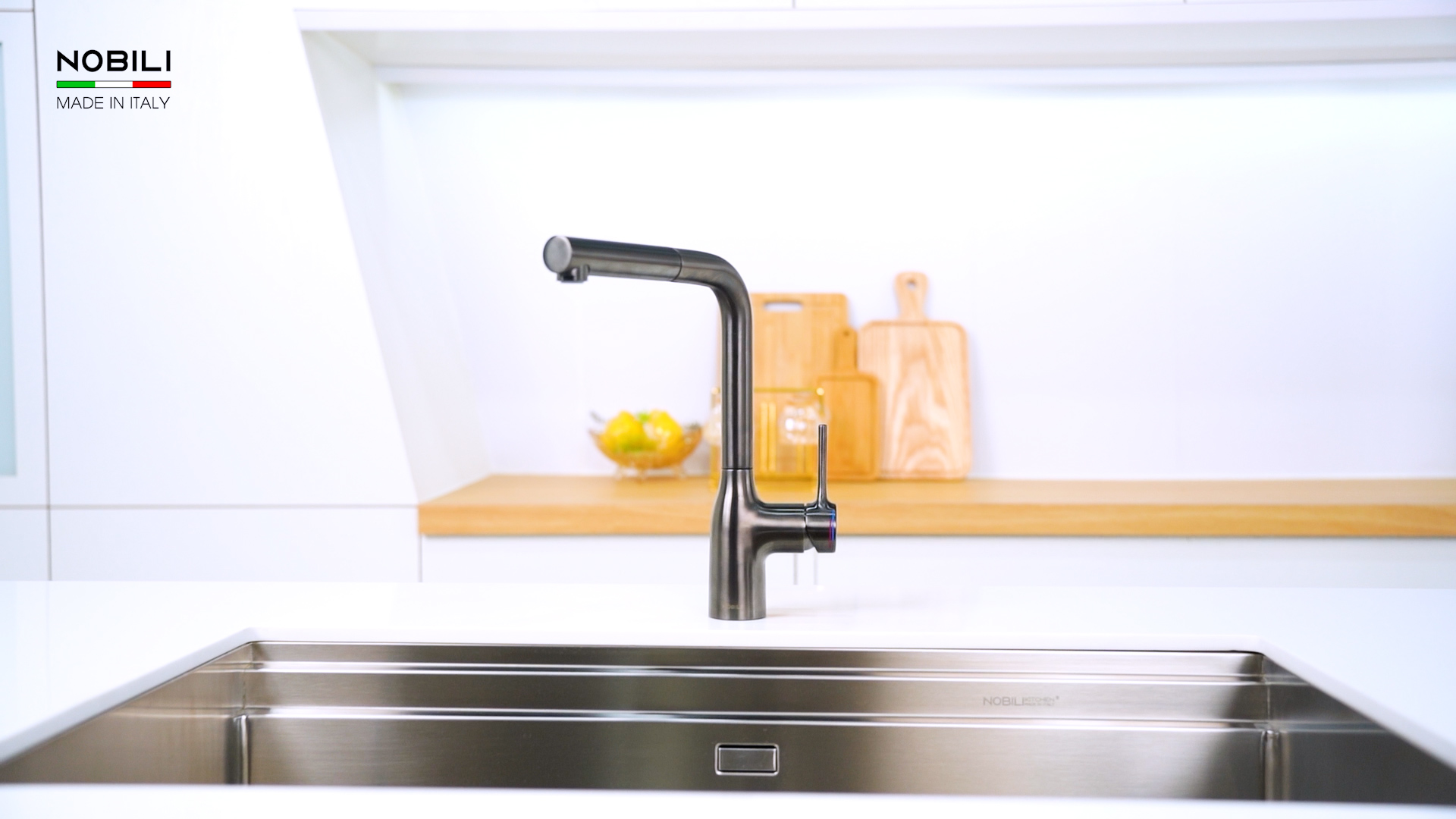 Ảnh VÒI RỬA BÁT DÂY RÚT NOBILI MANIA NB216LTB 22