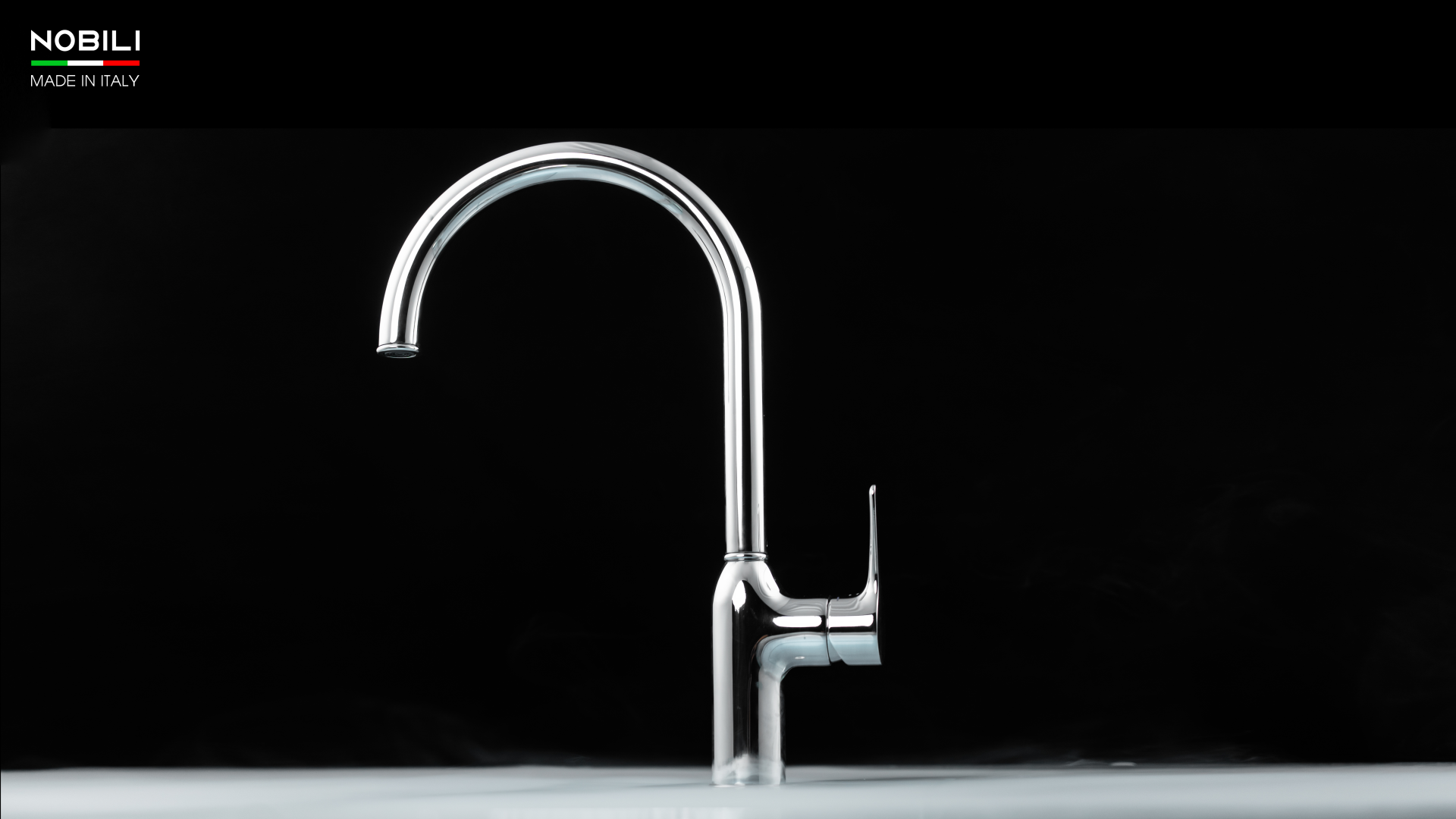 VÒI RỬA BÁT CẦN CỨNG NOBILI RING NB132 - hover
