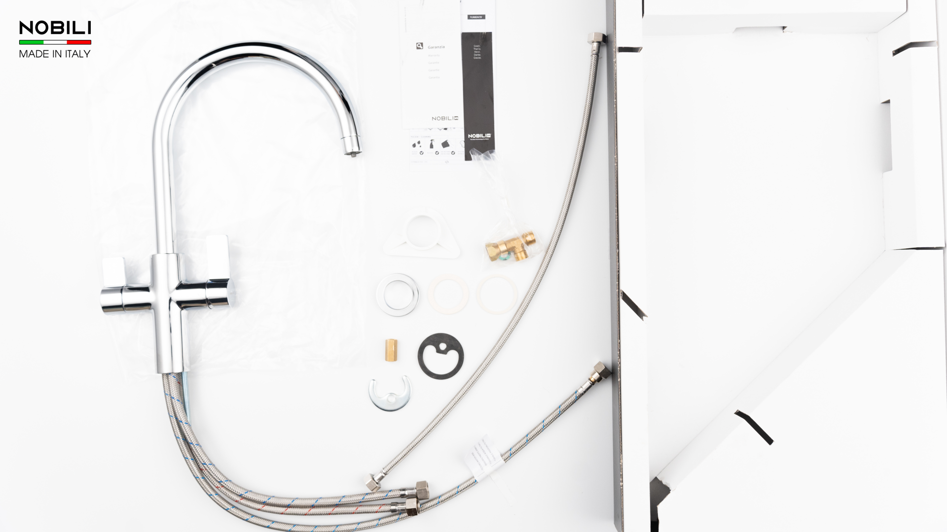 Ảnh VÒI RỬA BÁT 3 ĐƯỜNG NƯỚC NOBILI SORA NB164 24