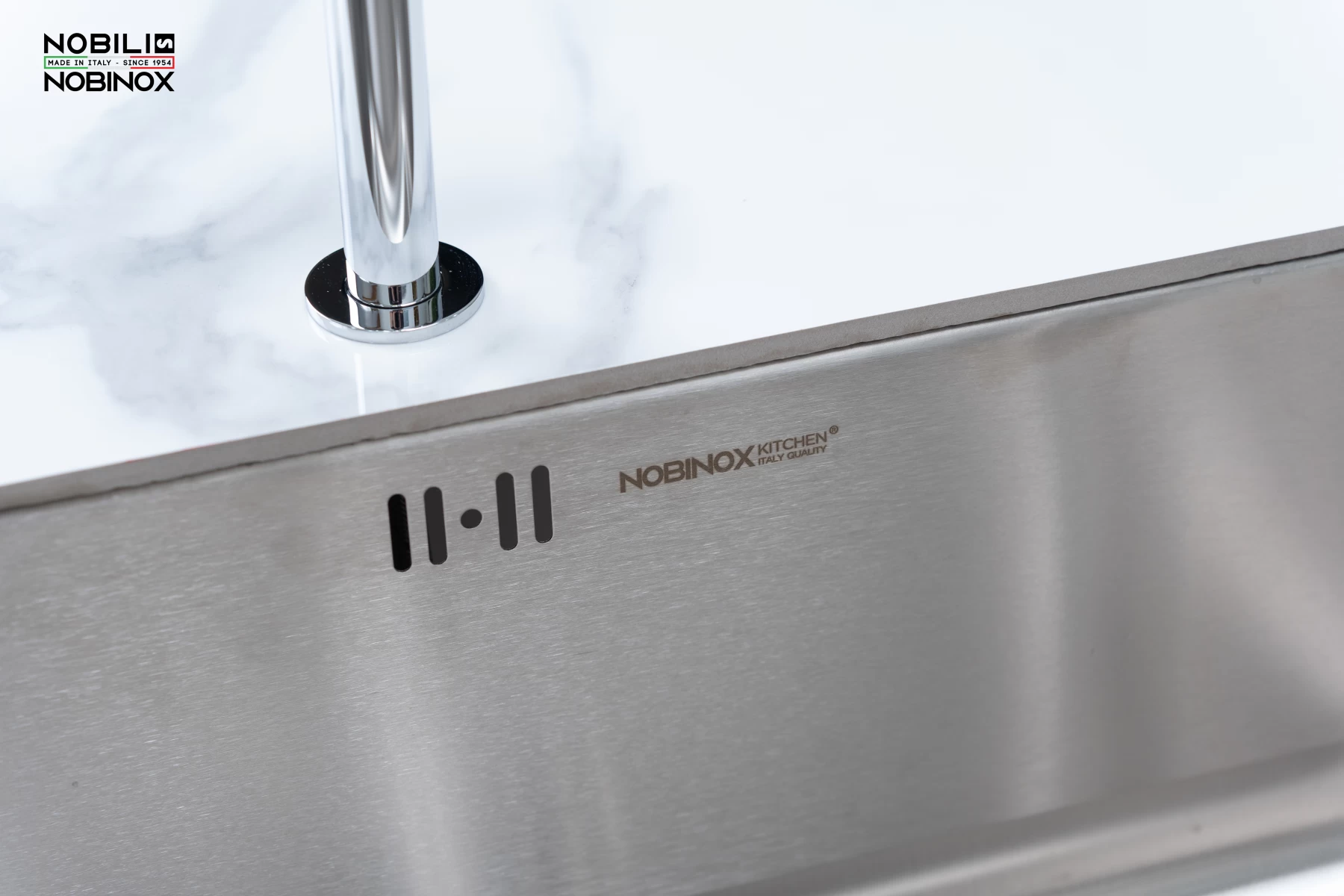 Ảnh CHẬU RỬA BÁT 1 HỐ NOBINOX PURA NT622U 23