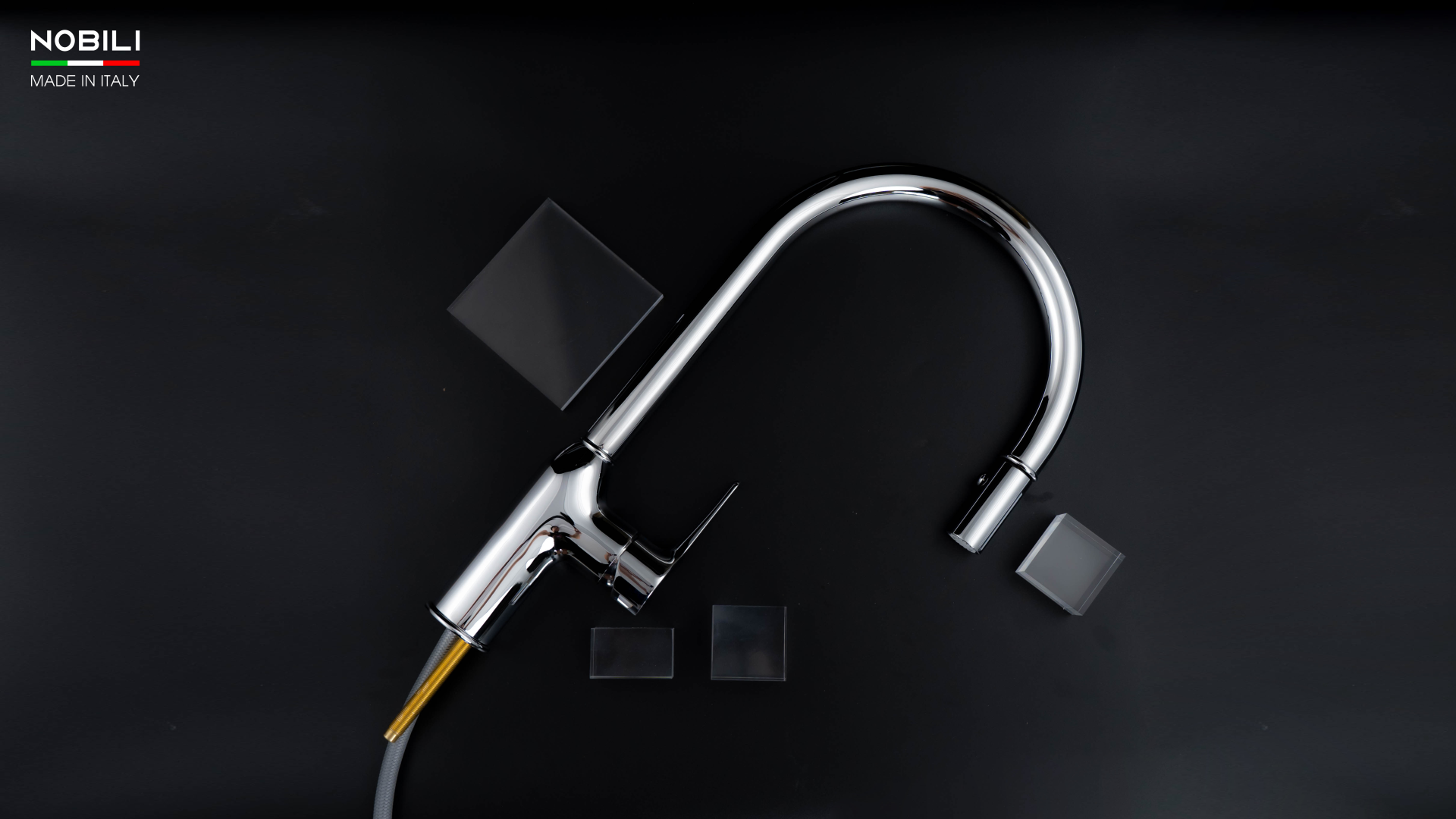 Ảnh VÒI RỬA BÁT DÂY RÚT NOBILI RING NB131L 14