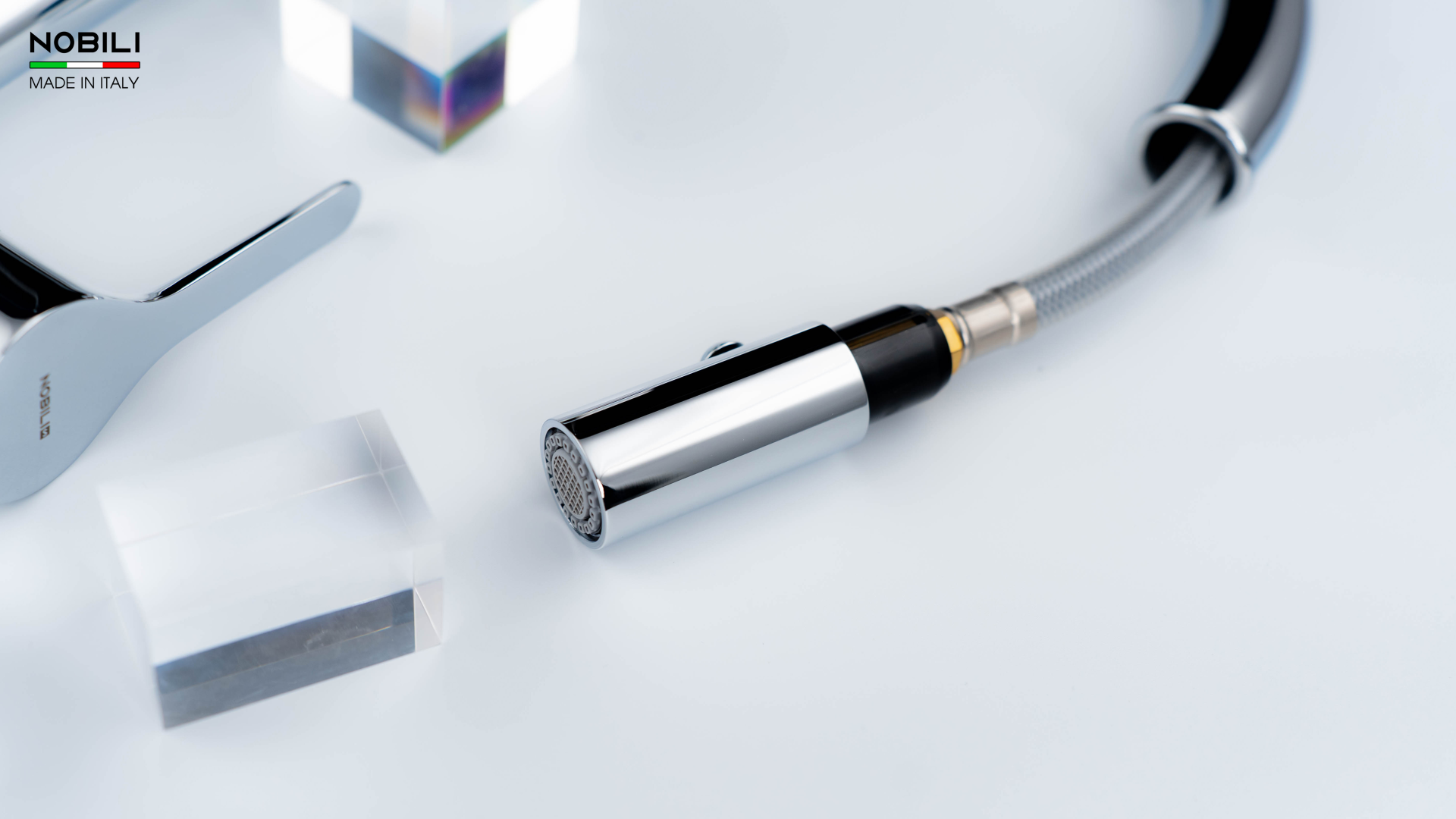 Ảnh VÒI RỬA BÁT DÂY RÚT NOBILI RING NB131L 27