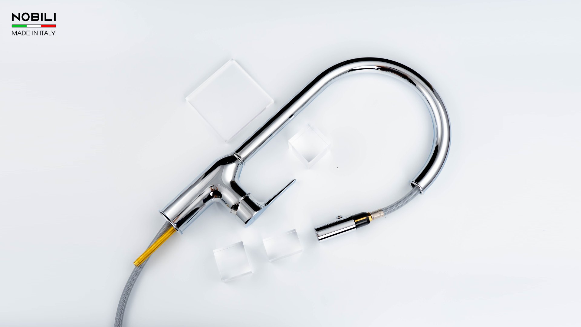 Ảnh VÒI RỬA BÁT DÂY RÚT NOBILI RING NB131L 28