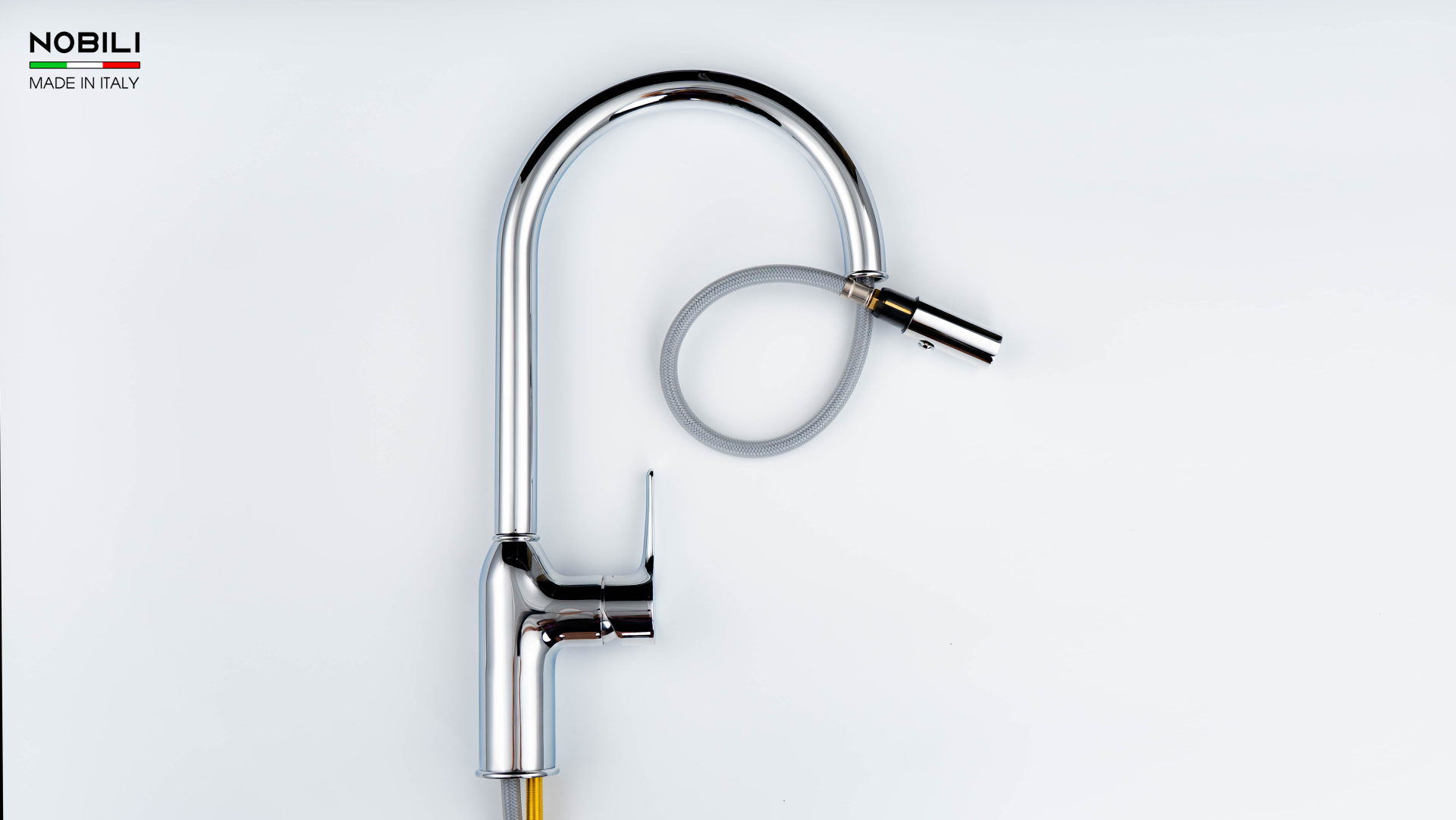 Ảnh VÒI RỬA BÁT DÂY RÚT NOBILI RING NB131L 30
