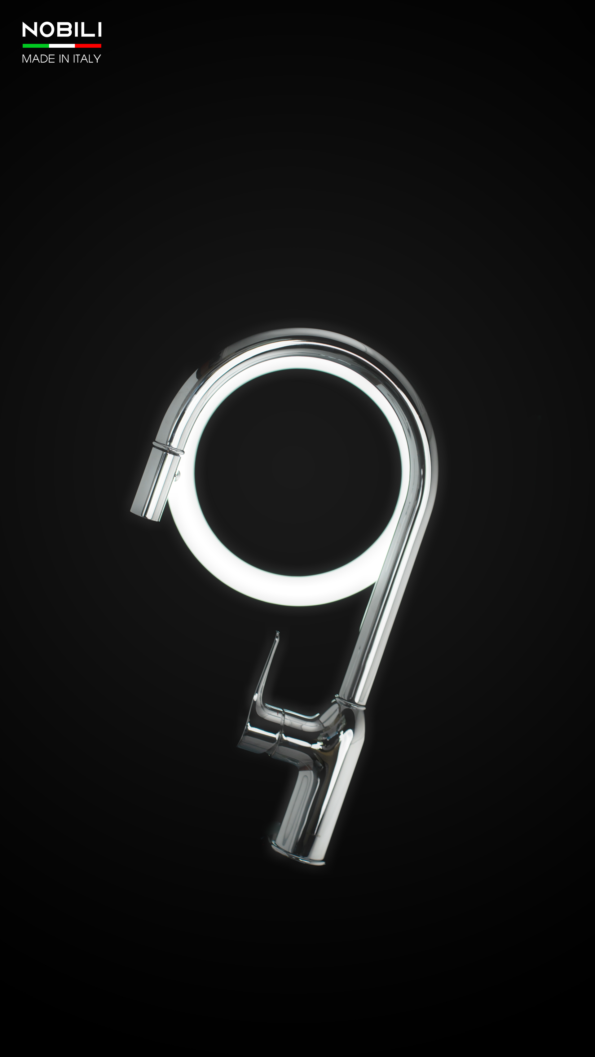 Ảnh VÒI RỬA BÁT DÂY RÚT NOBILI RING NB131L 13