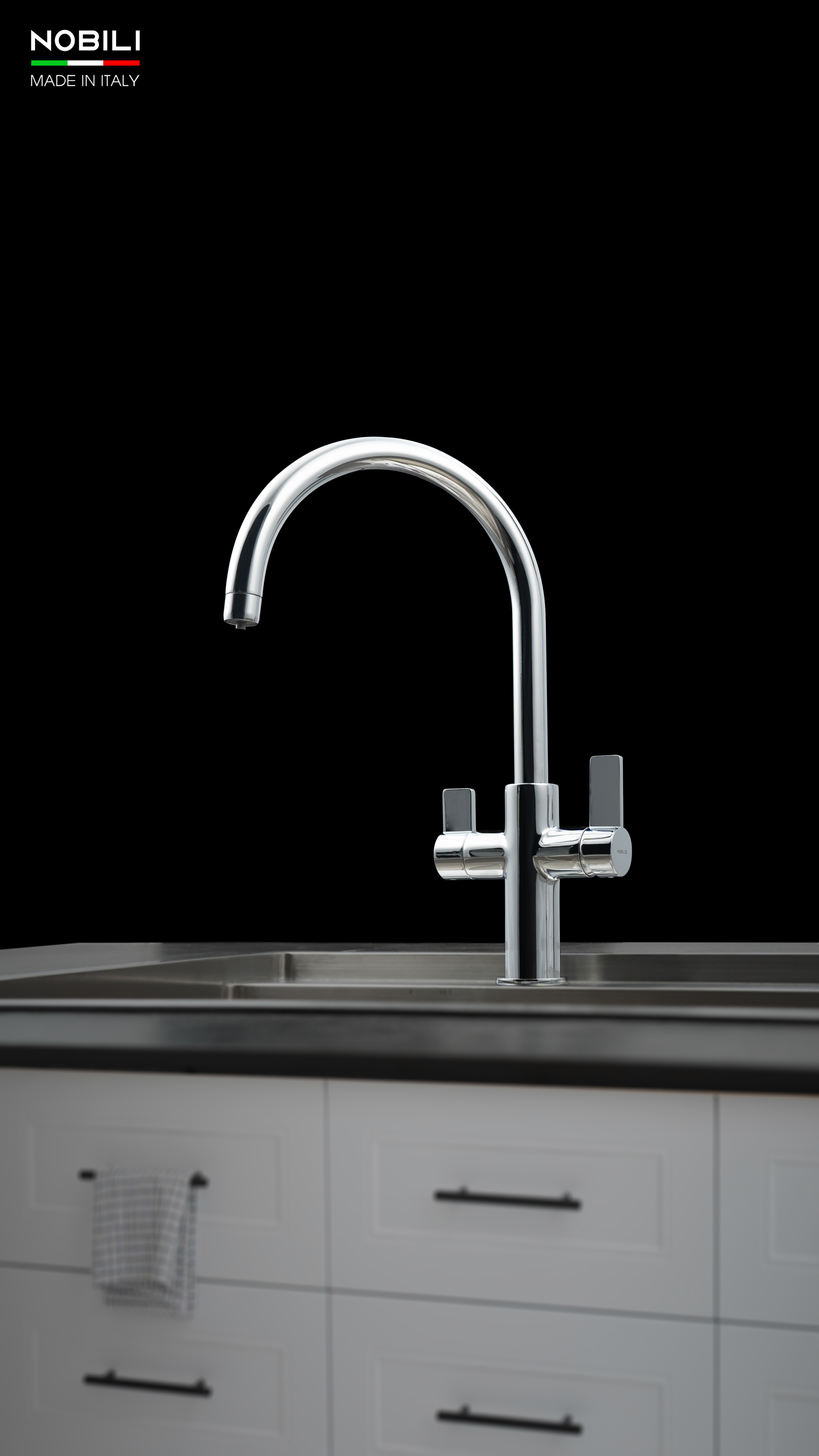 Ảnh VÒI RỬA BÁT 3 ĐƯỜNG NƯỚC NOBILI SORA NB164 3