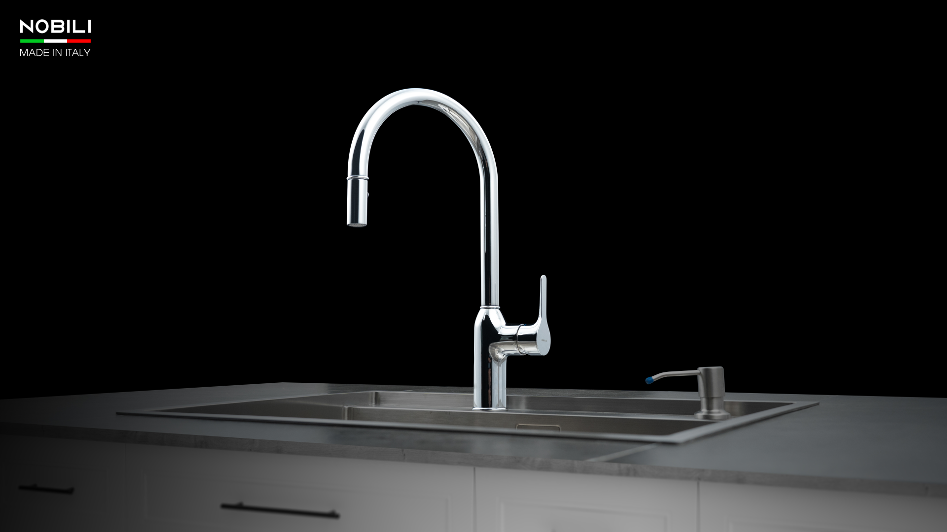 Ảnh VÒI RỬA BÁT DÂY RÚT NOBILI RING NB131L 10