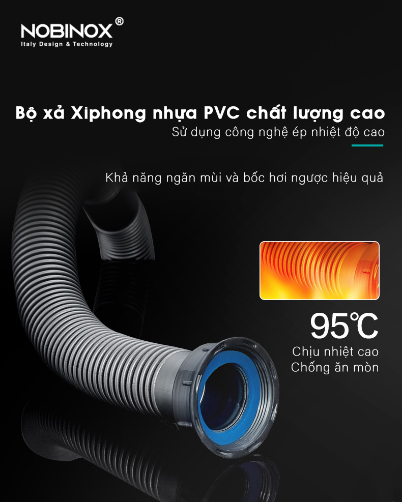 Ảnh CHẬU RỬA BÁT 2 HỐ NOBINOX LIKEN NL746 21