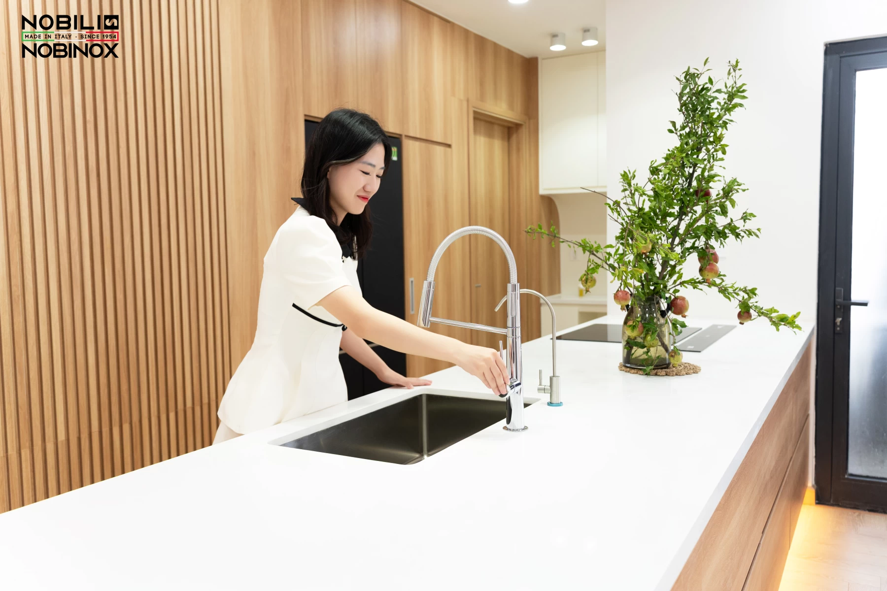 Ảnh VÒI RỬA BÁT CẦN MỀM NOBILI LEVANTE NB303 21