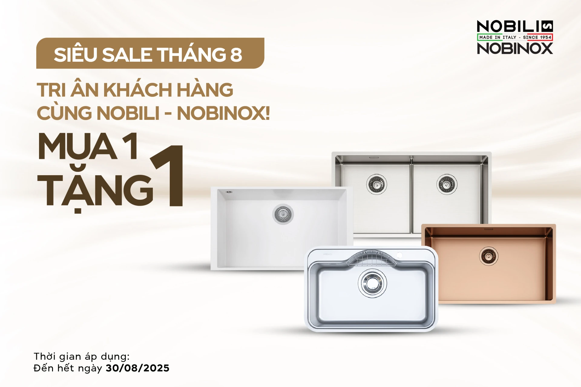 [Khuyến Mãi Tháng 8] Mua Chậu Tặng Vòi - Tri Ân Khách Hàng