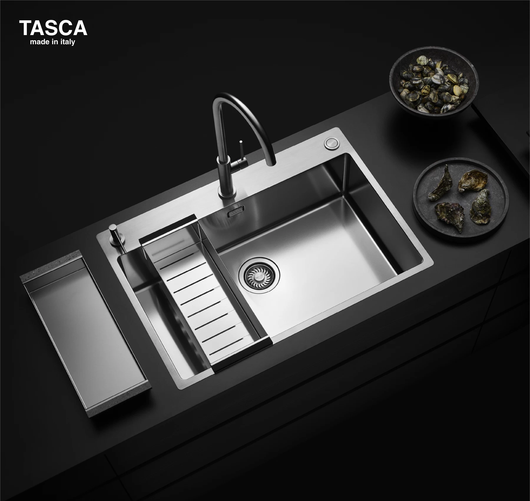 Ảnh CHẬU RỬA BÁT 1 HỐ TASCA PURA NT675T 2