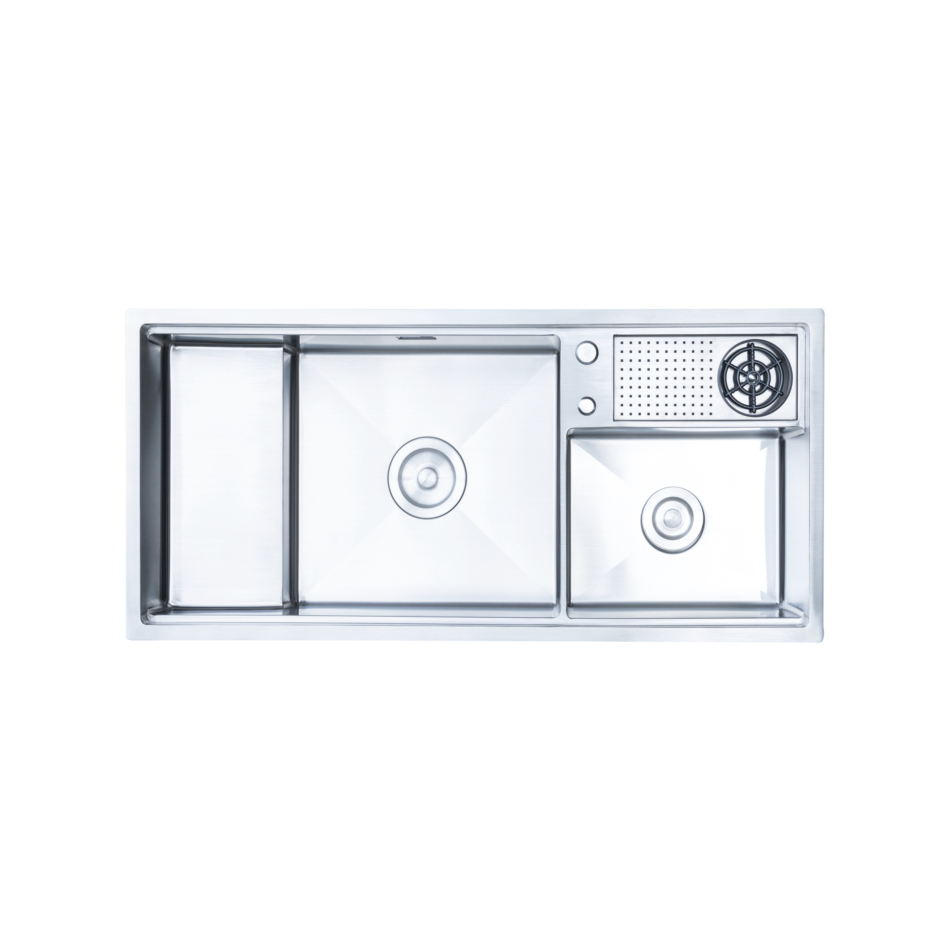 CHẬU RỬA BÁT 2 HỐ NOBINOX RAZIA NJ577