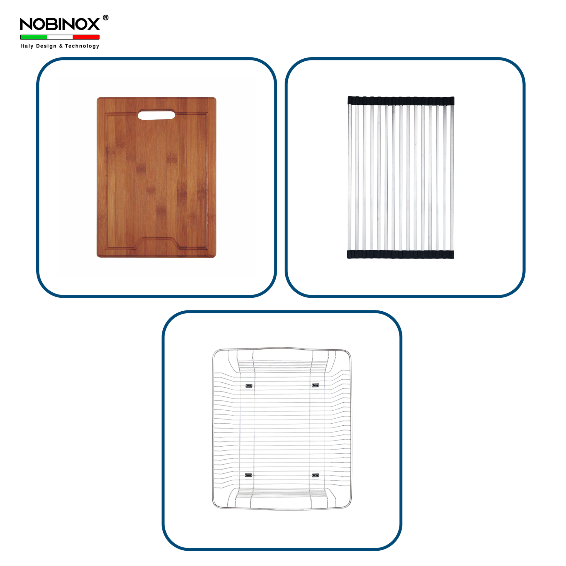 Ảnh CHẬU RỬA BÁT 2 HỐ NOBINOX LIKEN NL700 12