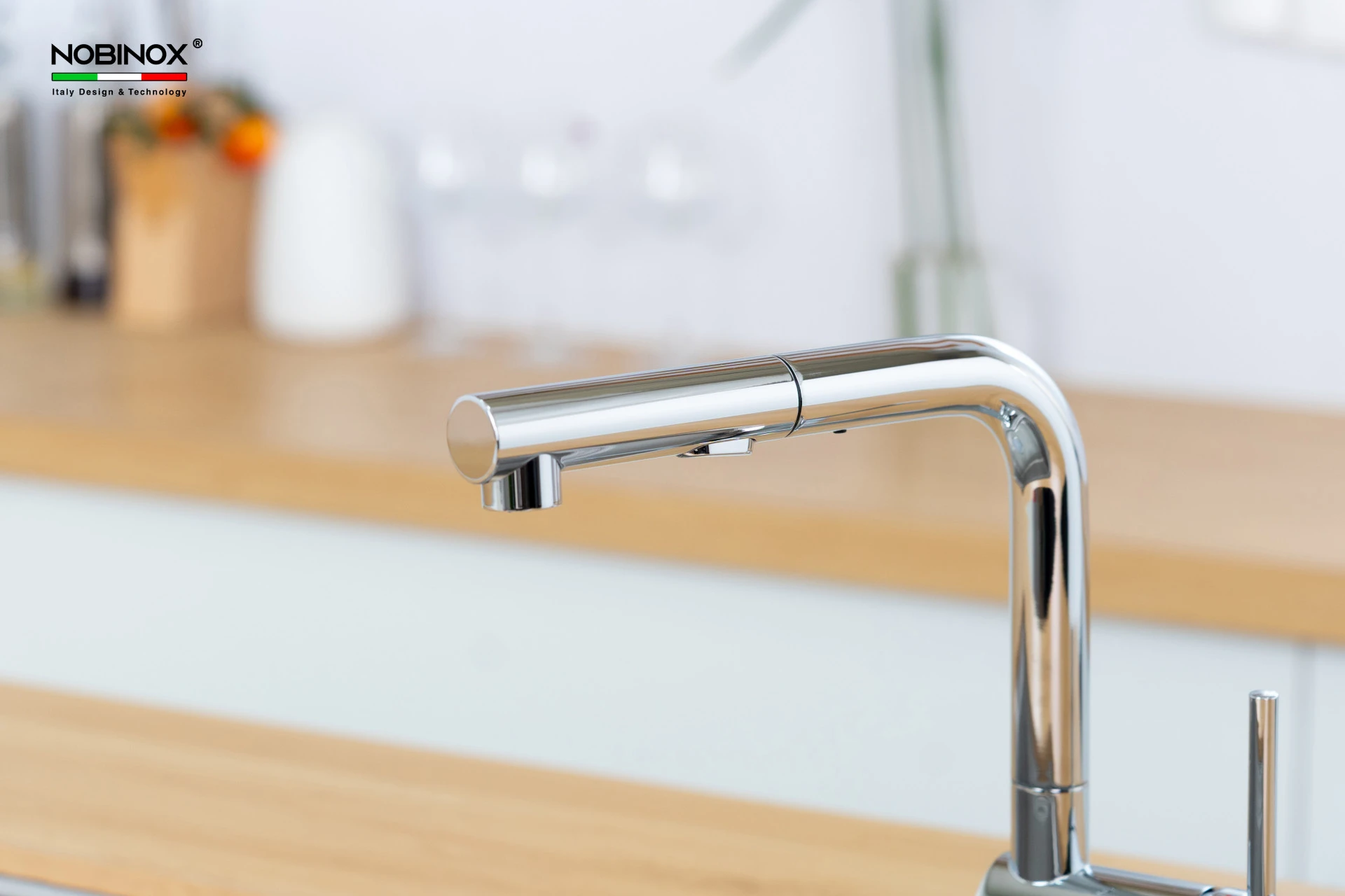 Ảnh VÒI RỬA BÁT DÂY RÚT NOBINOX BIANCO NX600 22