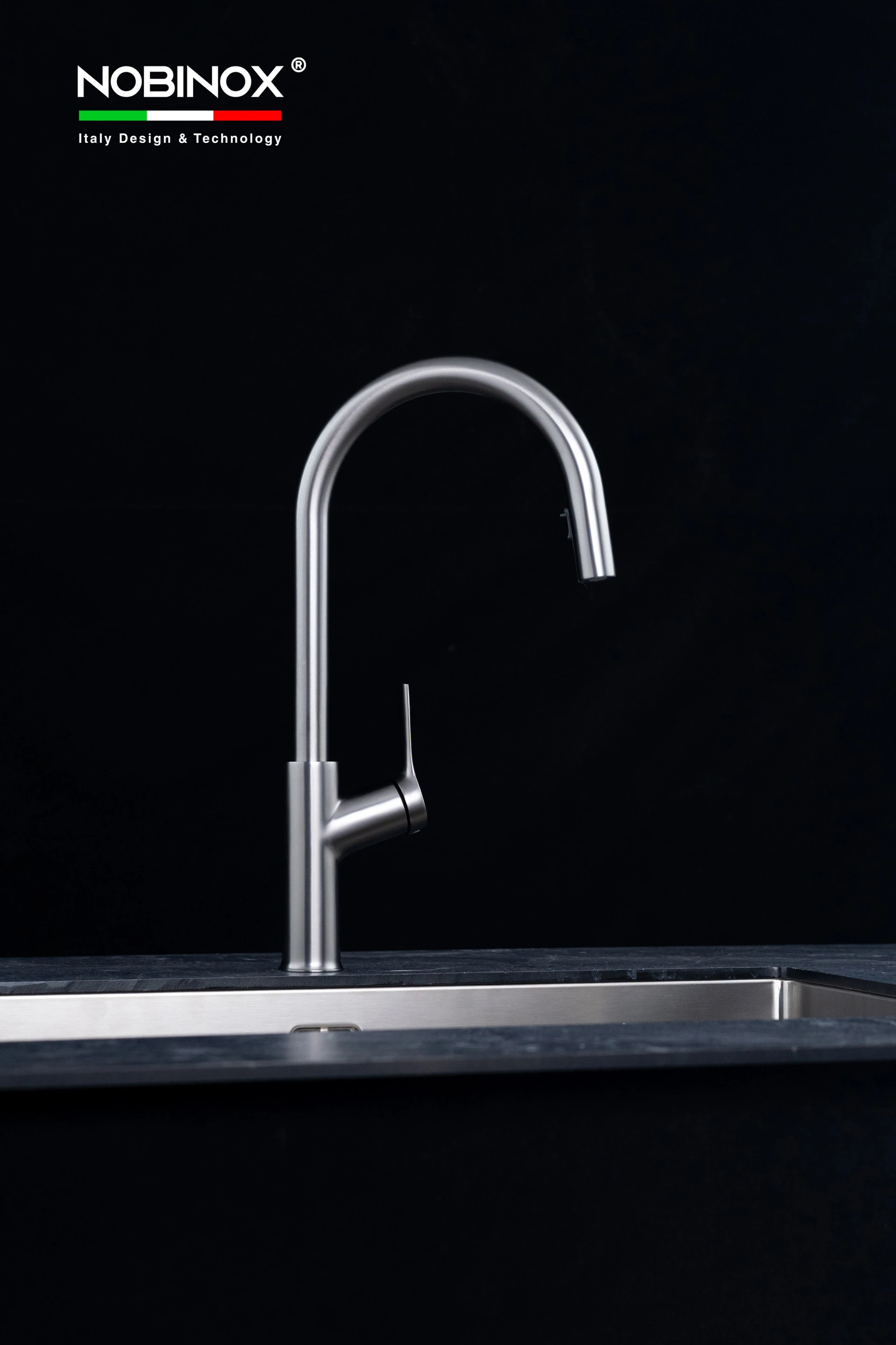 Ảnh VÒI RỬA BÁT DÂY RÚT NOBINOX FORTE NX887 16