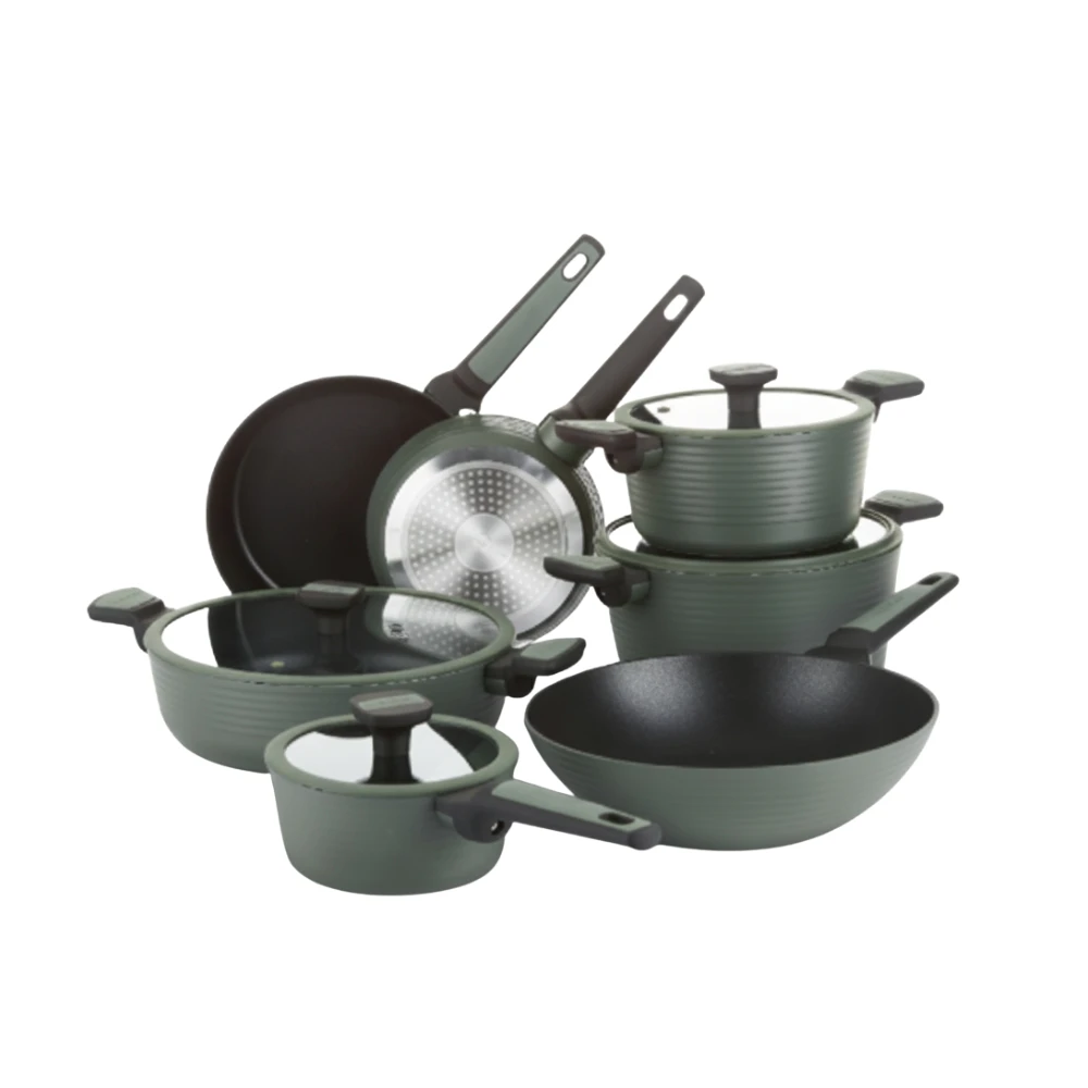 BỘ NỒI CHẢO QUÁNH 7 MÓN NOBINOX TERRA NX450