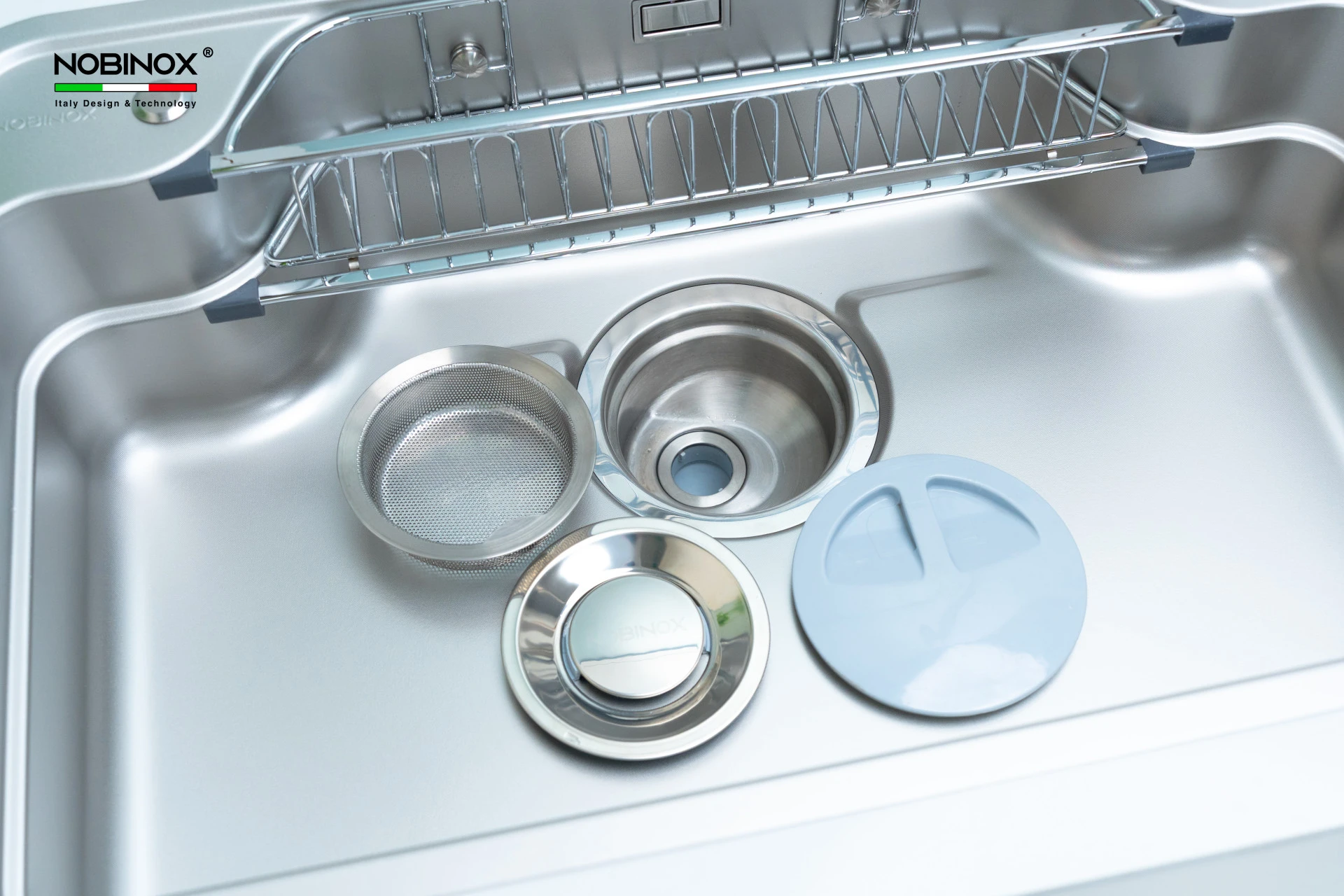 Ảnh CHẬU RỬA BÁT 1 HỐ NOBINOX LIKEN NL790D 11
