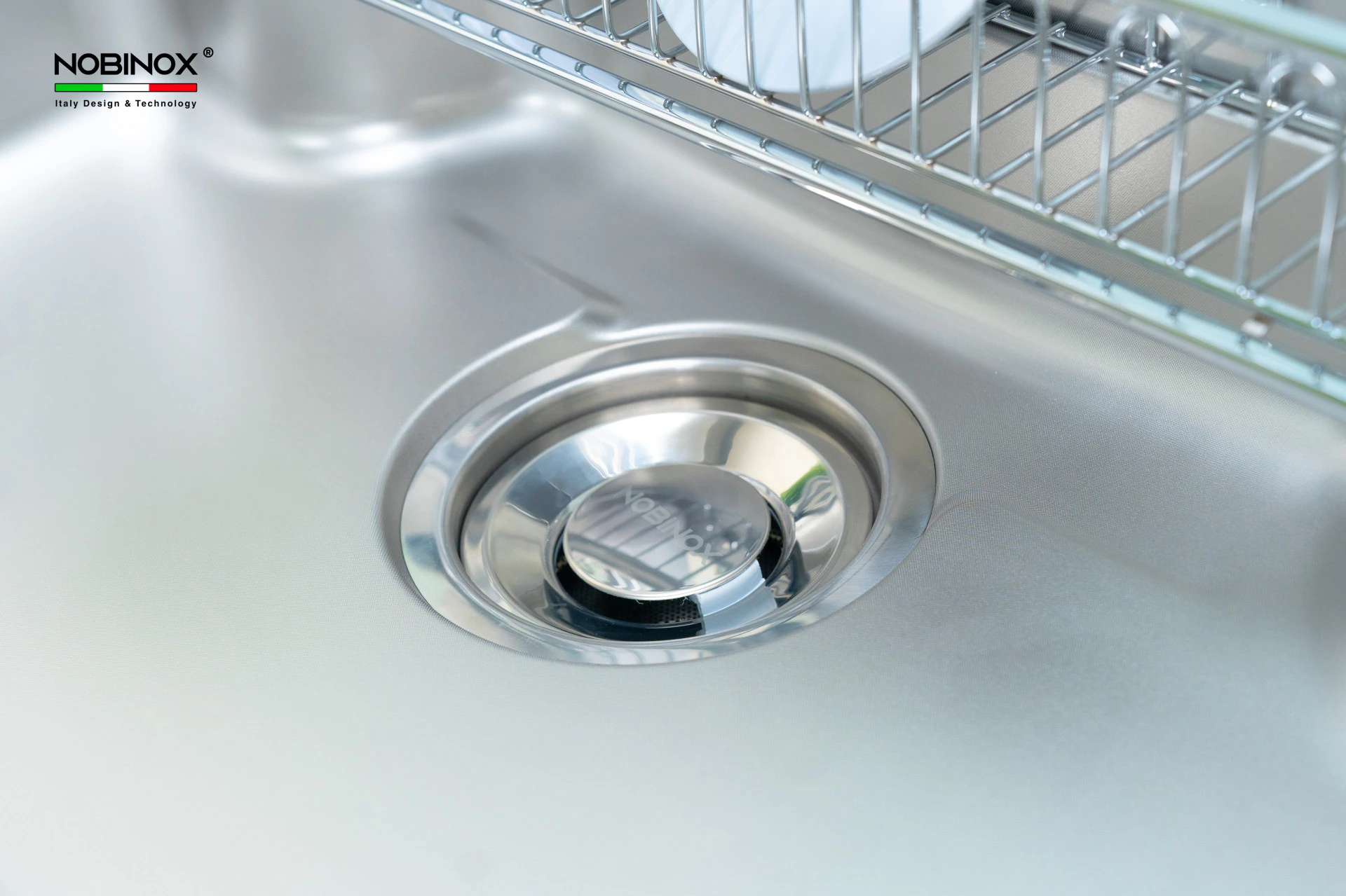 Ảnh CHẬU RỬA BÁT 1 HỐ NOBINOX ARVO B180 12