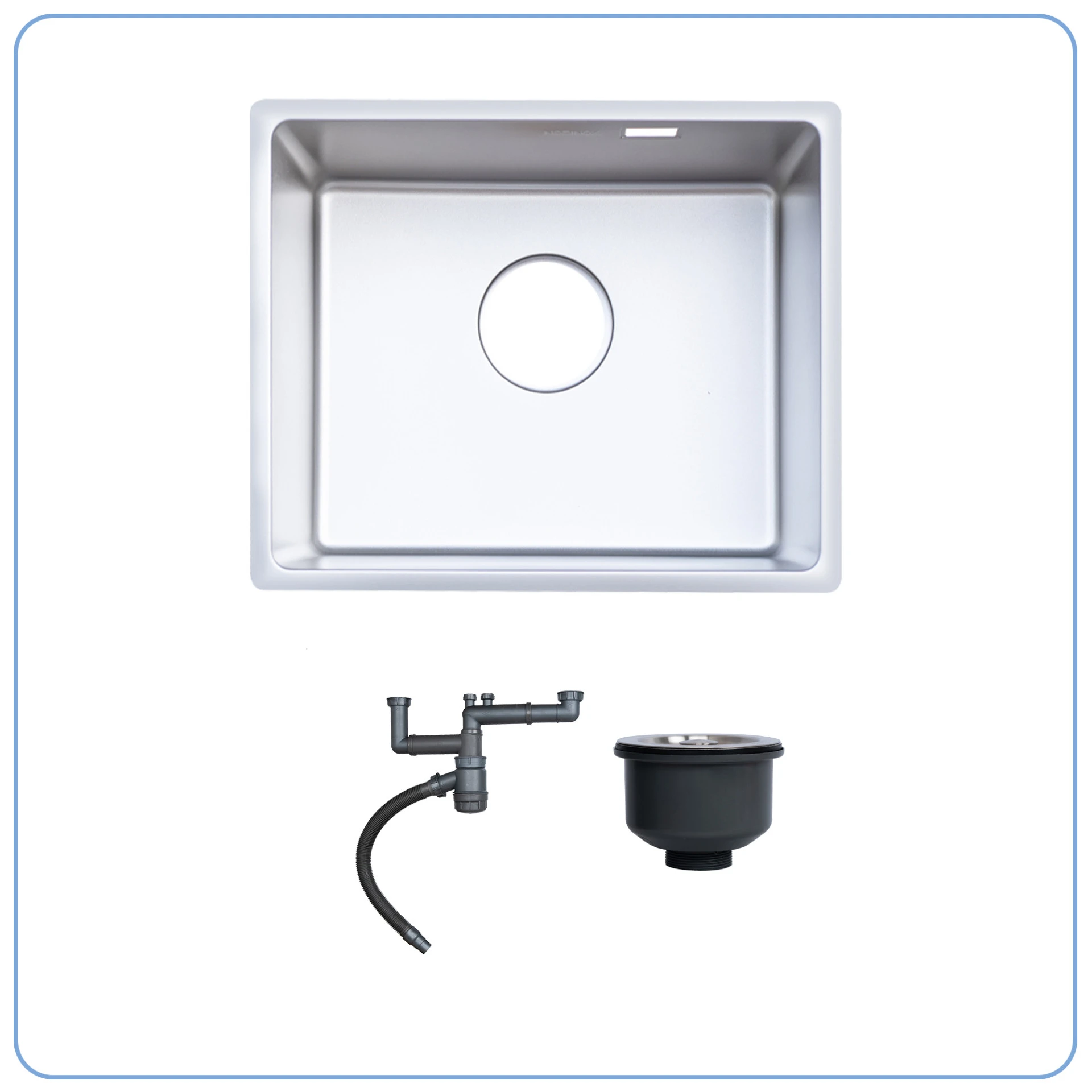 Ảnh CHẬU RỬA BÁT 1 HỐ NOBINOX ARVO V444 2